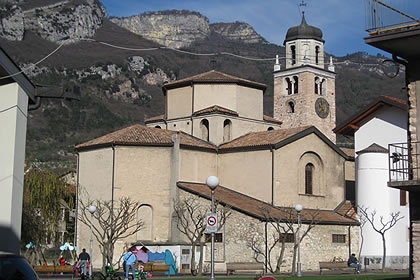 Nago the church of Santissima Trinit