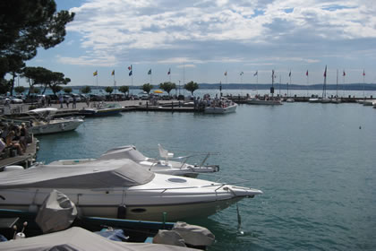 Sirmione the port
