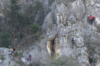 Arco climbers