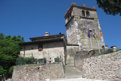 Castelnuovo the top of the mountain Alto