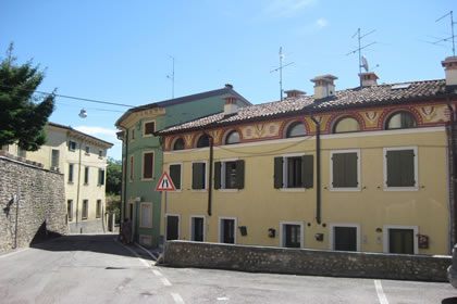 Castelnuovo the historic streets