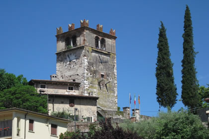 Castelnuovo the tower Viscontea