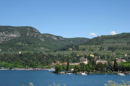 Garda panoramic view