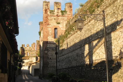 Lazise the imposing defensive walls