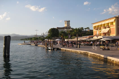 Lazise the lakeshore