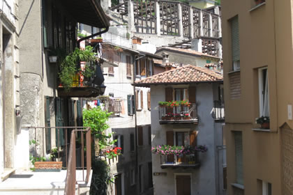 Limone the historic streets