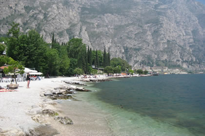 Limone the lake front