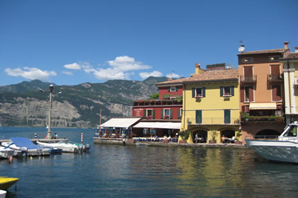Malcesine the old port