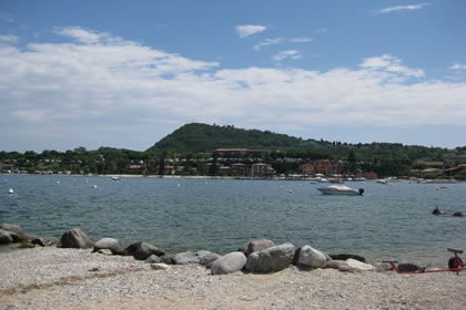 Manerba panoramic view of Rocca