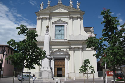 Manerba the parish church