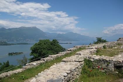 Manerba the remains of an ancient Roman villa