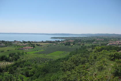 Moniga panoramic view