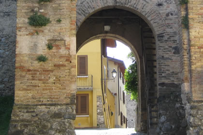 Moniga del Garda and lake Garda