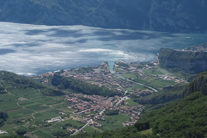 Nago panoramic view from above