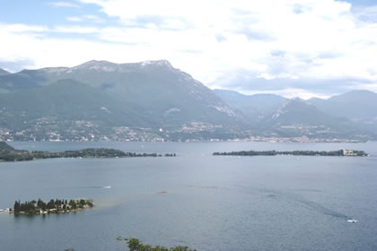 San Felice del Benaco panoramic view of lake Garda