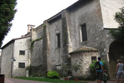 Sirmione the Cathedral chiesa S. Maria