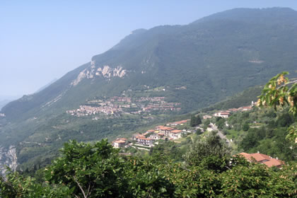 Tignale panoramic view