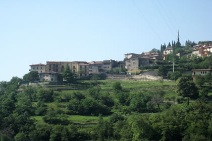 Tignale the fraction of Piovere