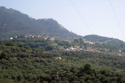 Tignale the plateau