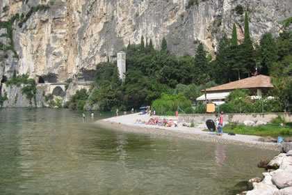 Tignale the beaches
