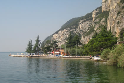 Tignale the coast