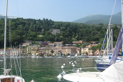 Toscolano Maderno panoramic view of the Gulf