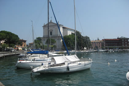 Toscolano Maderno the port