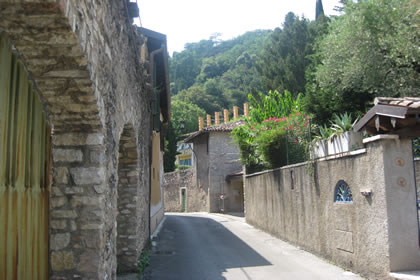 Toscolano Maderno the historic streets