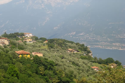 Tremosine panoramic view of the fraction of Pregasio