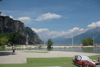 Tremosine the lido of Campione