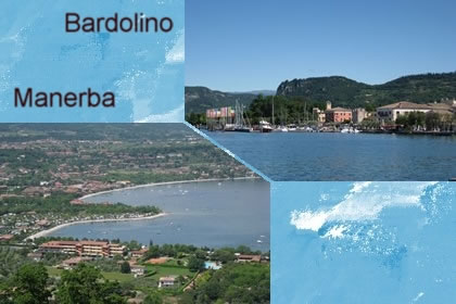 Bardolino and Manerba lake of Garda