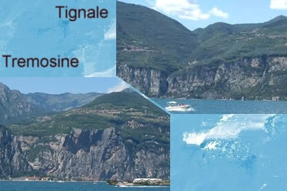 Tignale and Tremosine lake of Garda