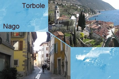 Torbole and Nago lake of Garda
