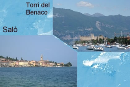 Torri and Salò lake of Garda